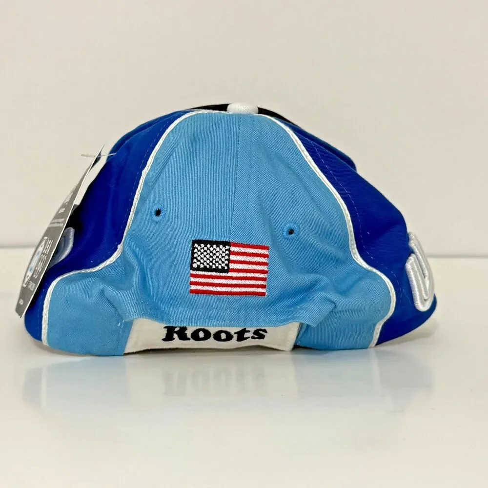 NWT USA Olympics Torino 2006 Roots Hat Cap Team USA Winter Games Blue OS